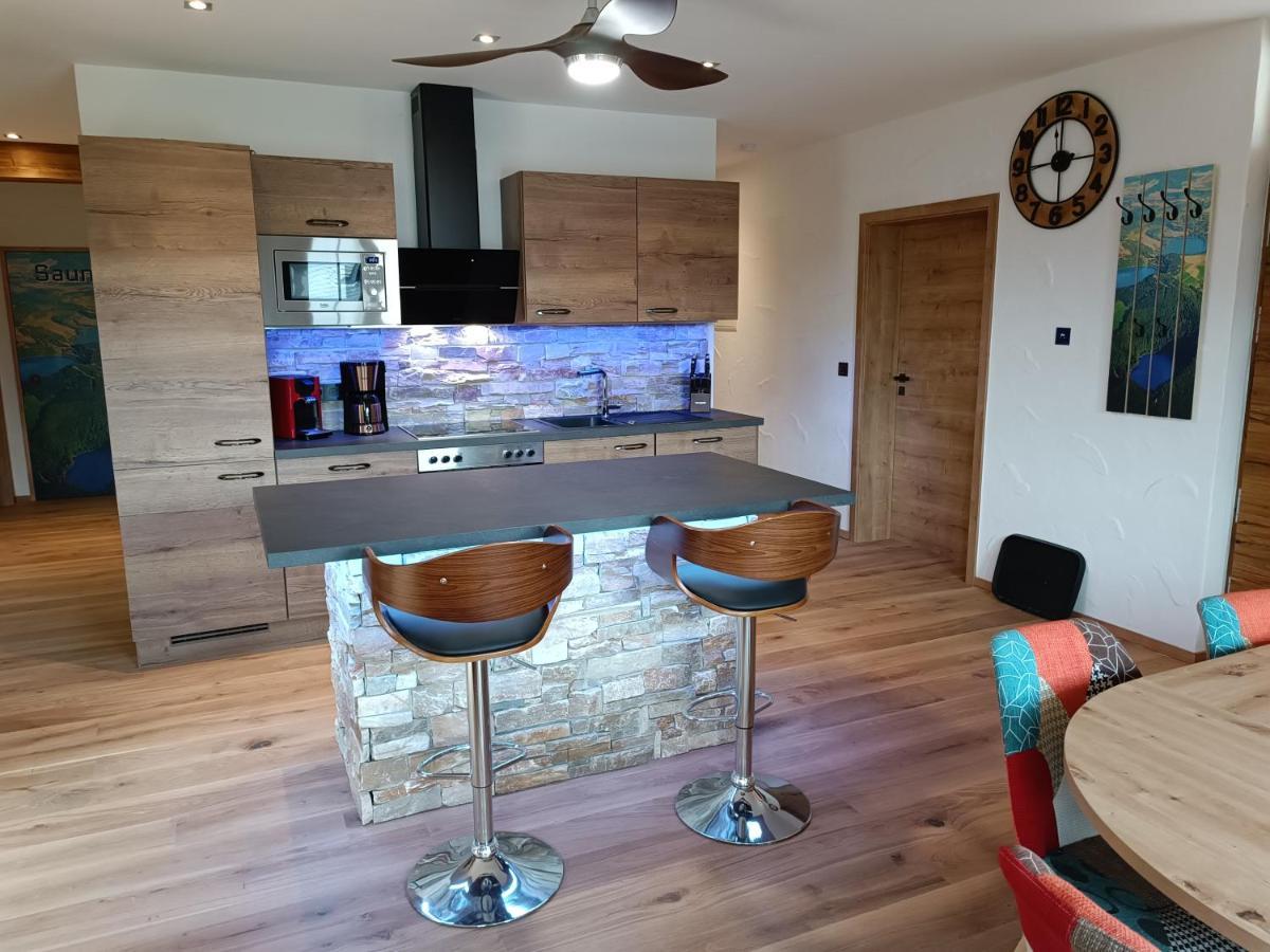Luxus Ferienwohnung Chalet Seenaehe Schalkenmehren Eksteriør billede