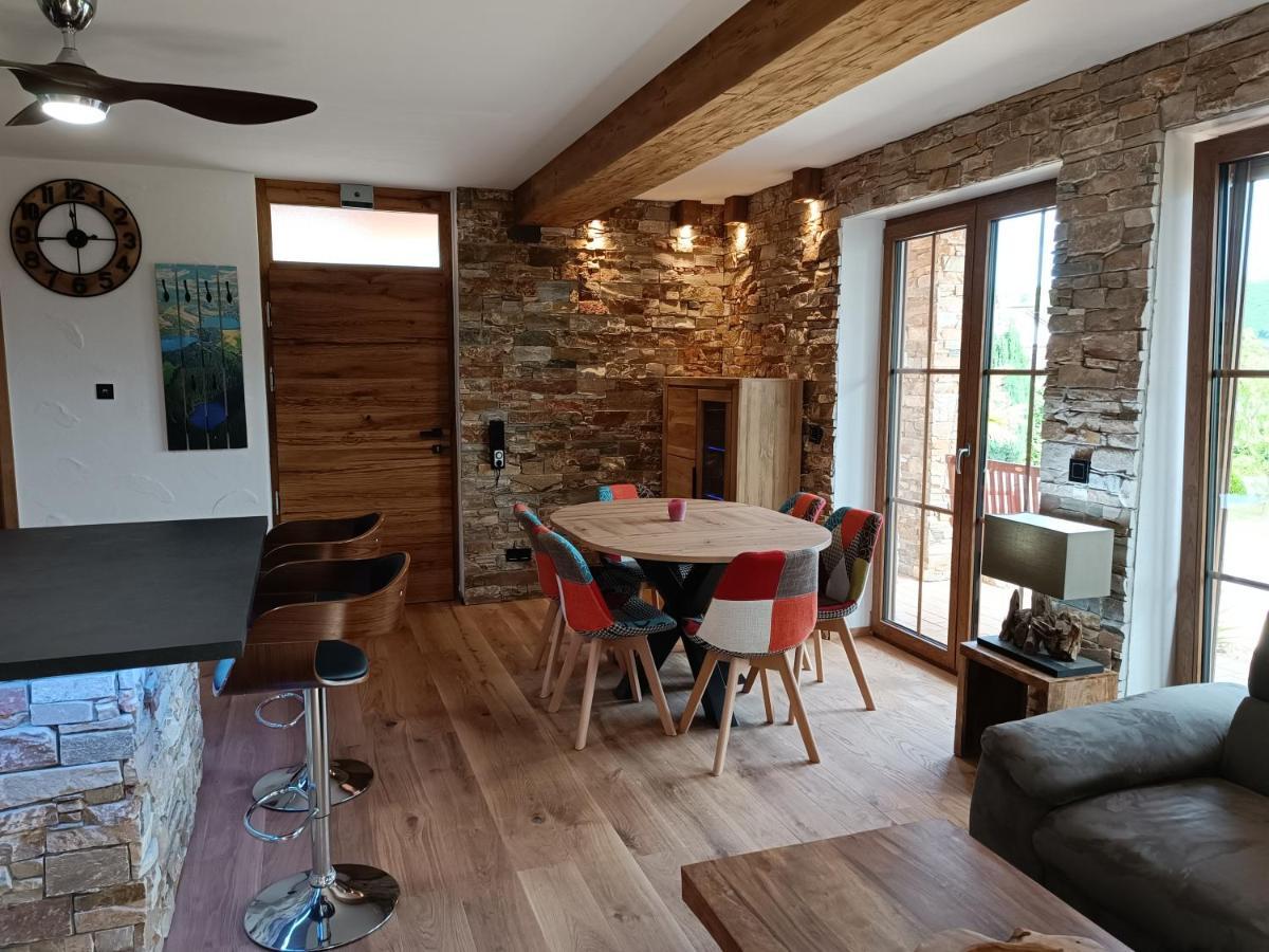 Luxus Ferienwohnung Chalet Seenaehe Schalkenmehren Eksteriør billede