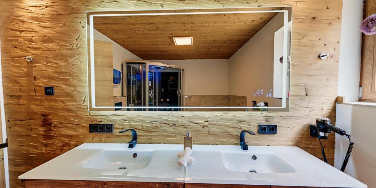 Luxus Ferienwohnung Chalet Seenaehe Schalkenmehren Eksteriør billede