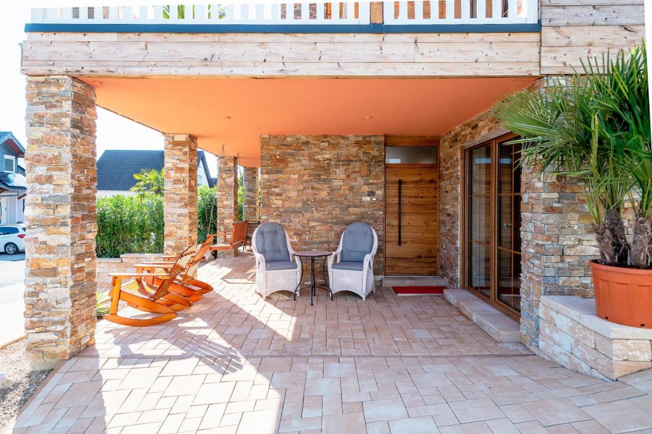 Luxus Ferienwohnung Chalet Seenaehe Schalkenmehren Eksteriør billede